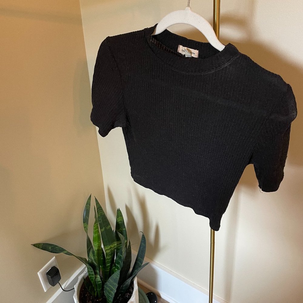 Black Urban Outfitters Crop Top